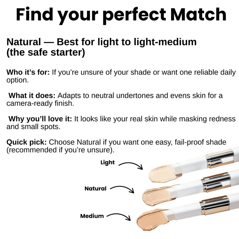 Glowy™ | Foundation Cover Stick