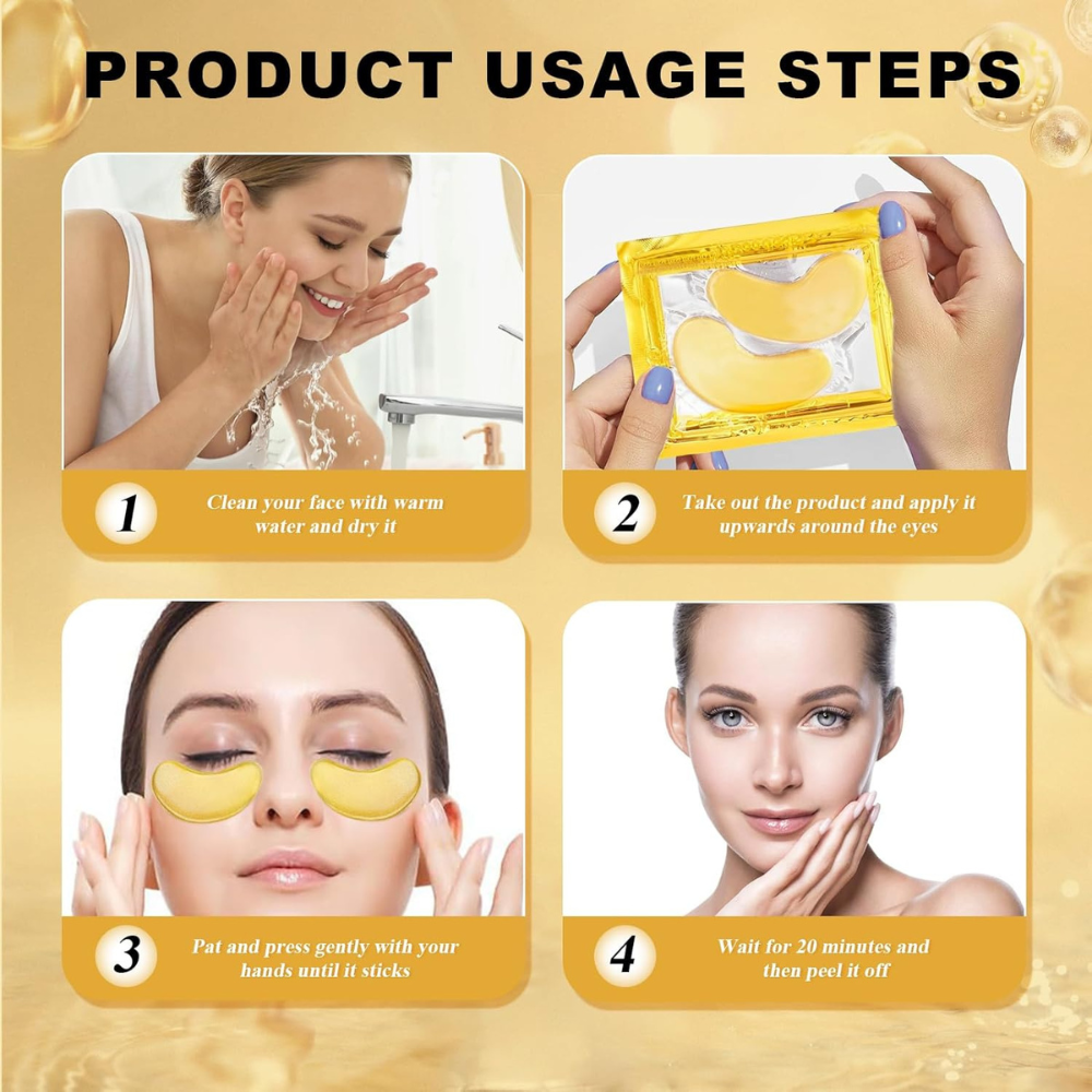 Glowvie™ | Gold Under Eye Patches