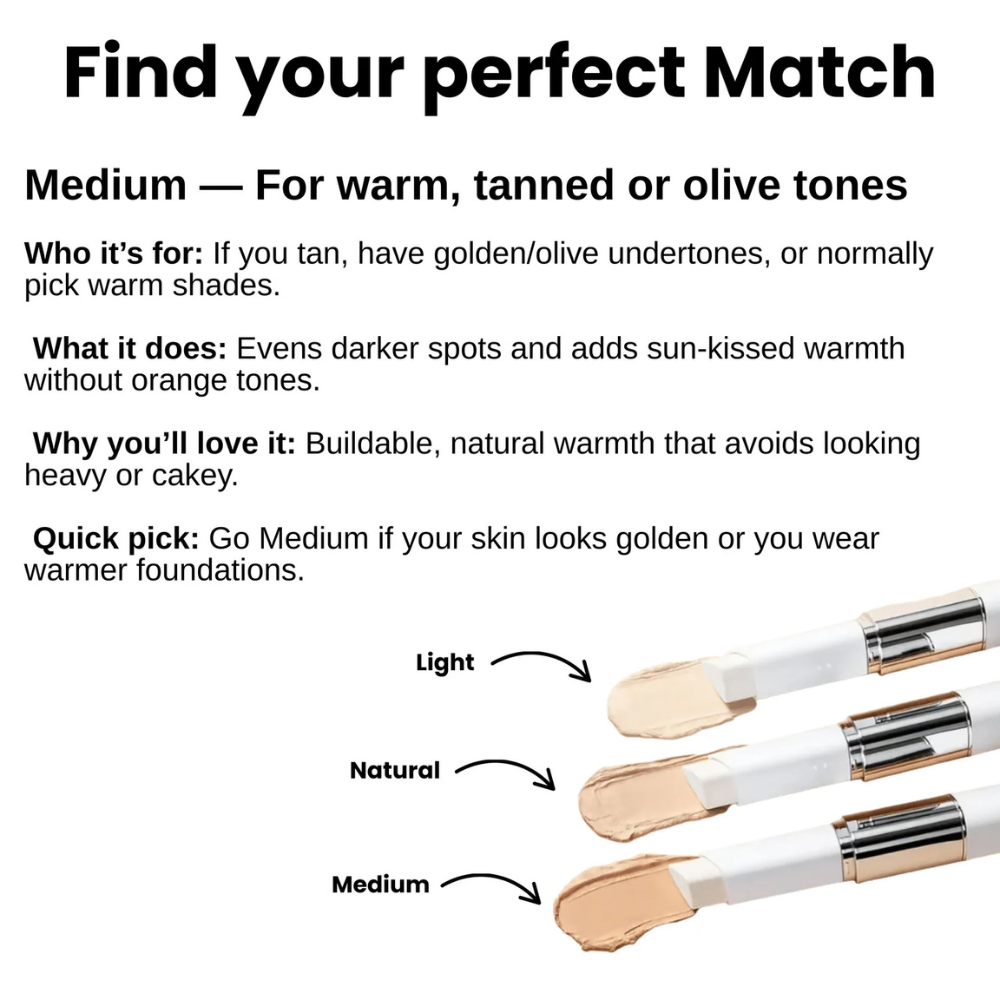 Glowy™ | Foundation Cover Stick