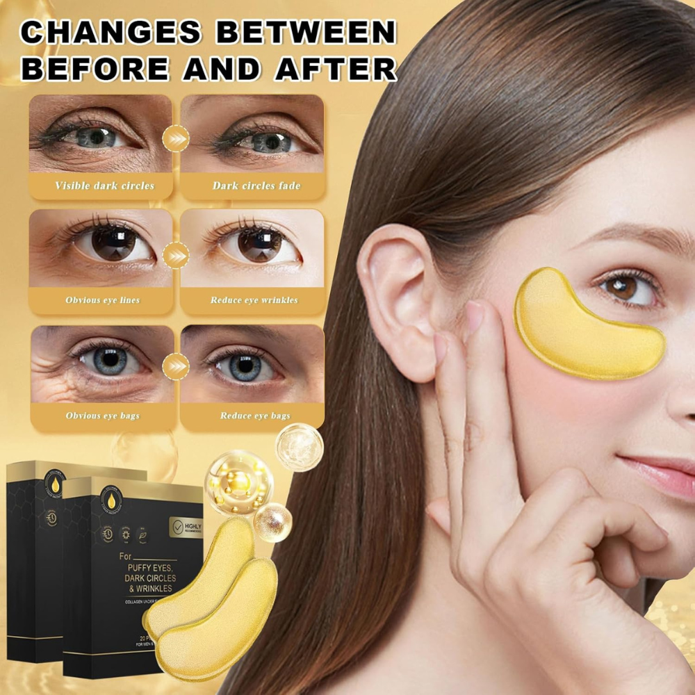 Glowvie™ | Gold Under Eye Patches