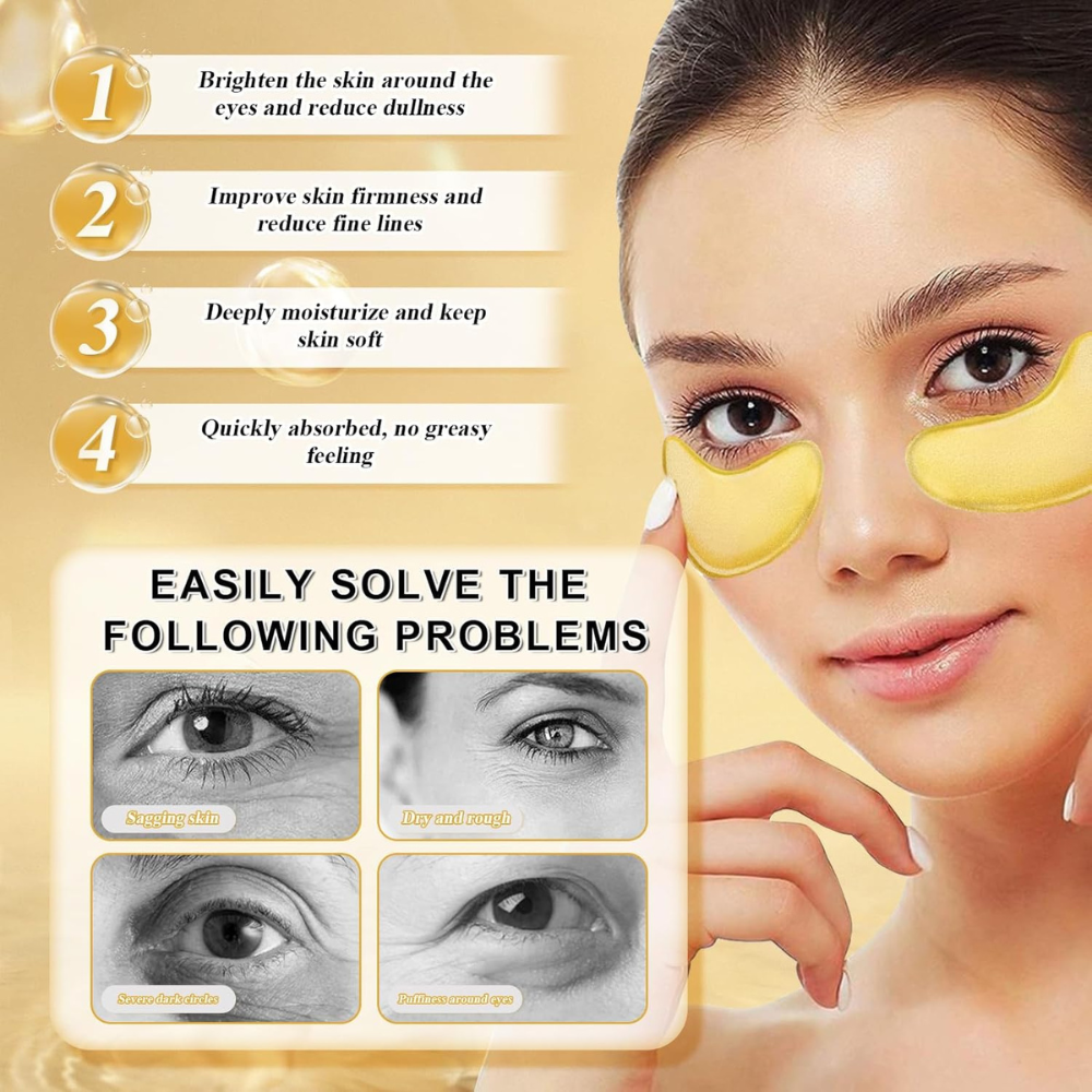 Glowvie™ | Gold Under Eye Patches