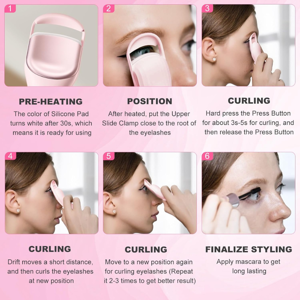 InstaCurl™ | Heated Eyelash Curler