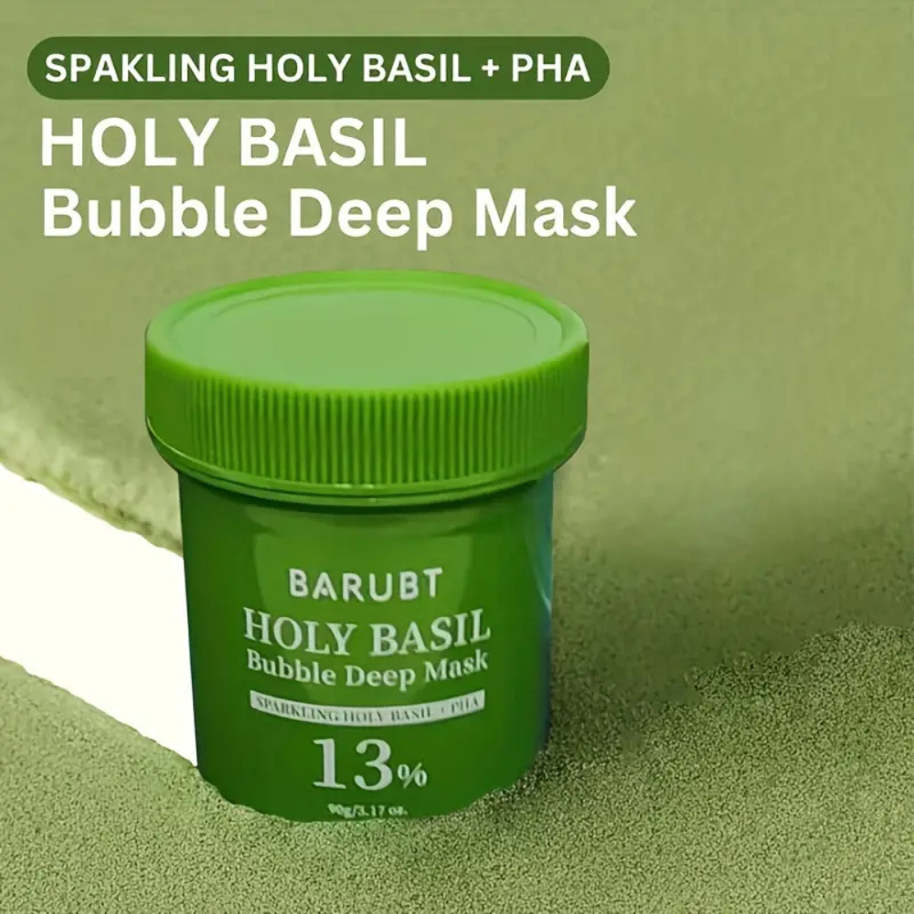 Herbora™ | Basil Sparking Bubble Mask