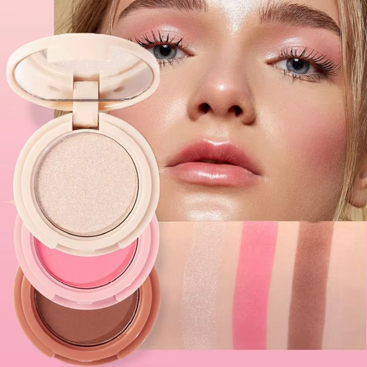 Trilusse™ | 3-in-1 Stackable Makeup Set