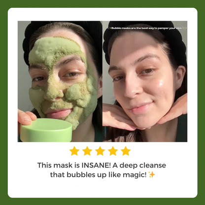 Herbora™ | Basil Sparking Bubble Mask