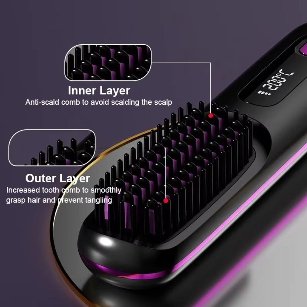 Sleeka™ | Hair Straightener Brush