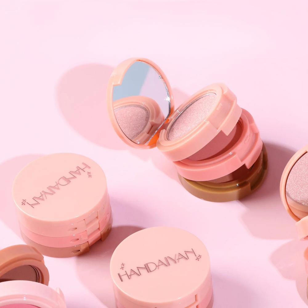 Trilusse™ | 3-in-1 Stackable Makeup Set