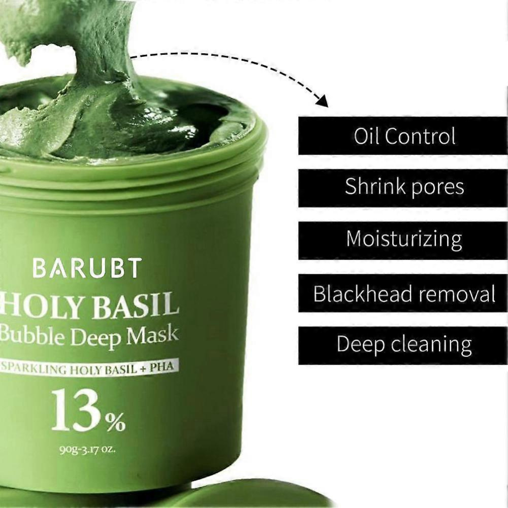 Herbora™ | Basil Sparking Bubble Mask