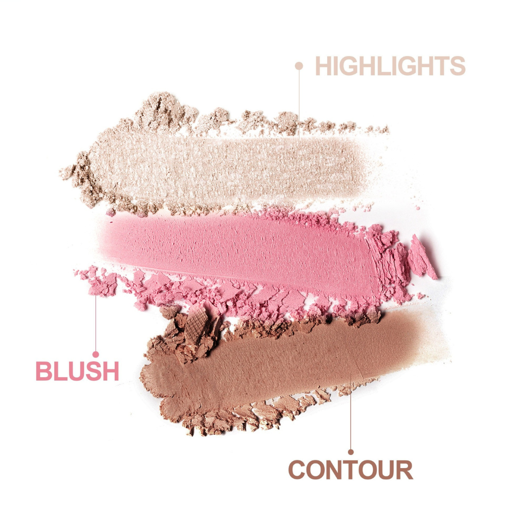 Trilusse™ | 3-in-1 Stackable Makeup Set