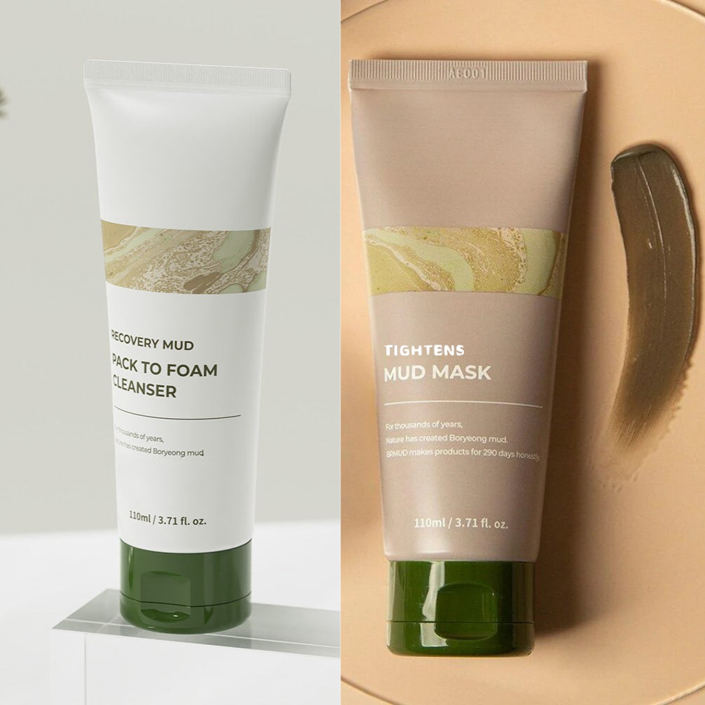 NatureGlow™ | Mud Mask & Cleanser Duo