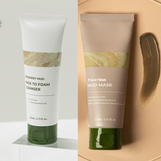 NatureGlow™ | Mud Mask & Cleanser Duo
